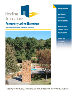 Healing Transitions Frequently Asked Questions