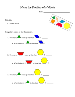 Name the Fraction of a Whole
