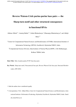 Reverse Watson-Crick purine-purine base pairs : the
