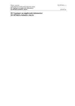 D2 Tegninger og supplerende dokumenter D2