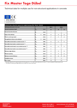 Fix Master Toge D&uuml;bel