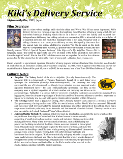 Kiki`s Delivery Service