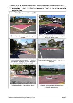 19 Appendix G: Photo Examples of Acceptable Coloured Surface