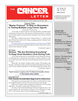 Master Protocol - Stanford Medicine