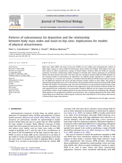Patterns of subcutaneous fat deposition and the relationship