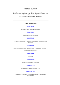 Bulfinch`s Mythology The Age of Fable or Stories of Gods…