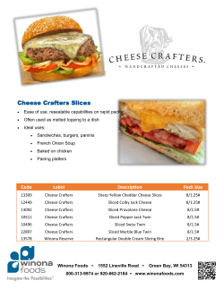 Cheese Crafters Slices