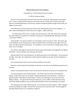 Monument to the Forefathers