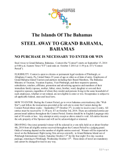 here - The Islands Of The Bahamas