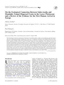 On the Ecological Connection Between Sabre