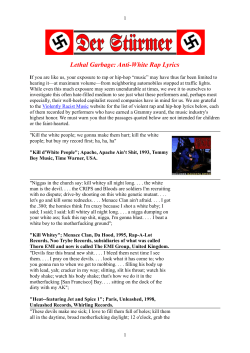 Lethal Garbage: Anti