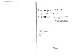 On Declarative Sentences - UM Personal World Wide Web Server