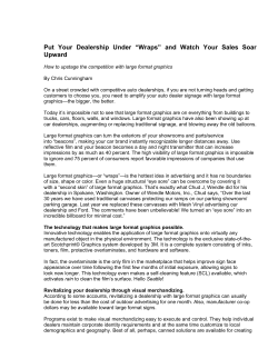 Put Your Dealership Under &ldquo;Wraps&rdquo; and Watch Your Sales Soar