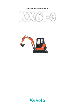 kubota mini-excavator
