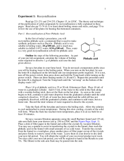 Recrystallization