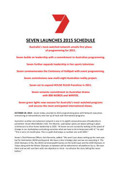 seven launches 2015 schedule
