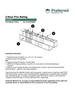 6-2-910350GF 2Hr Fire Rated Assembly