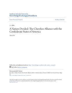 A Nation Divided - KnowledgeExchange@Southern