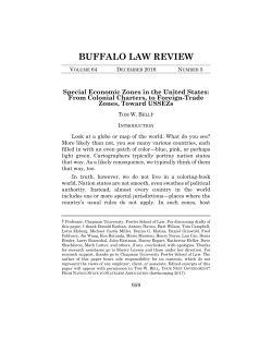 From Colonial Charters, to Foreign-Trade