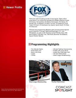 FSN is the nation`s leading provider of local sports. Eighty million