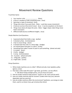 Movement Review Questions