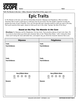 The Monster In the Cave_Epic Traits handout