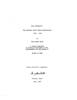 The Austrian State Treaty negotiations