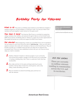 Birthday Party for Veterans