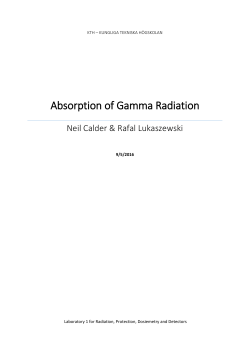 Absorption of Gamma Radiation