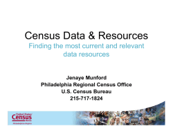 Census Basics