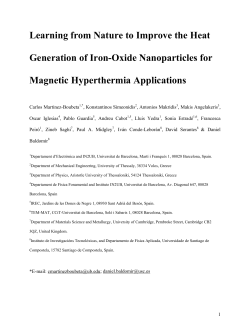 Learning from Nature to Improve the Heat Generation of Iron