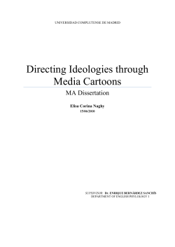 Directing Ideologies through Media Cartoons - E