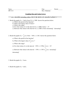 HW 10.2 - Graph Sin Cos