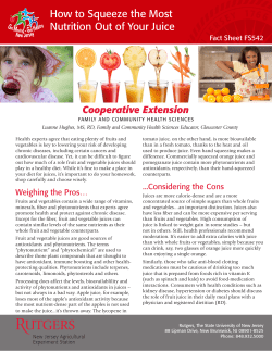 How to Squeeze the Most Nutrition Out of Your Juice