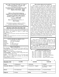 Questions of the Week: December 11th