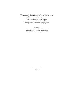 Countryside and Communism in Eastern Europe