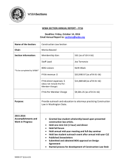 Annual Report - Construction Law