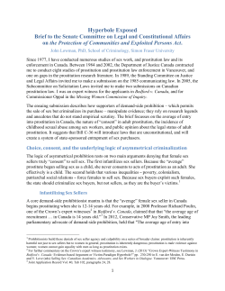 Hyperbole Exposed - Senate of Canada