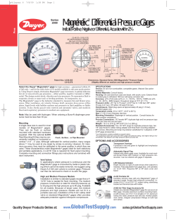 Dwyer Instruments Dwyer 2000