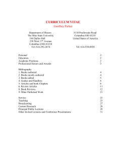 curriculum vitae