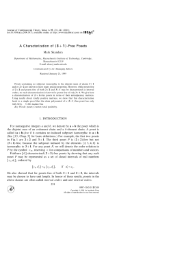 A Characterization of (3+1)