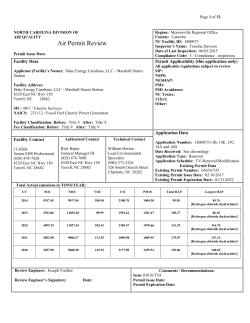 Draft Permit Review - Amazon Web Services