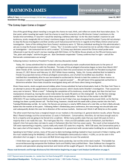 Investment Strategy - Raymond James Ltd.