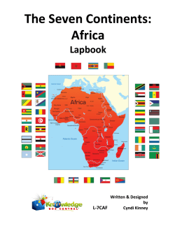 The Seven Continents: Africa The Seven Continents: Africa