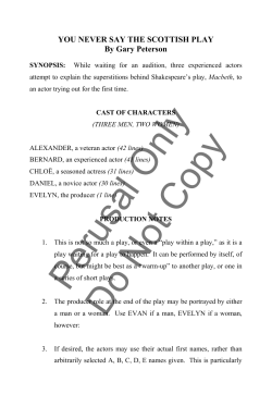 Preview Script - Heuer Publishing