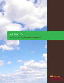 air quality - Almond Board of California