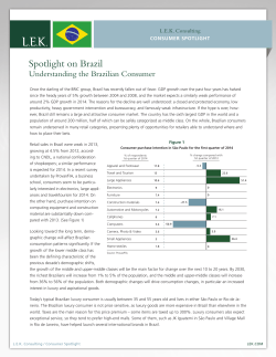 Spotlight on Brazil: Understanding the Brazilian Consumer