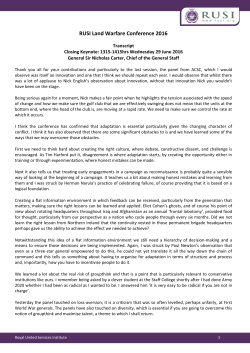 Read General Sir Nick Carter, Chief of the General Staff