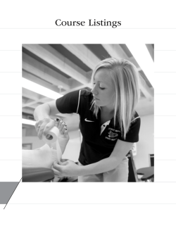 Course Listings - Southeast Missouri State University