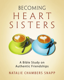 Becoming Heart Sisters Workbook Full Week 1